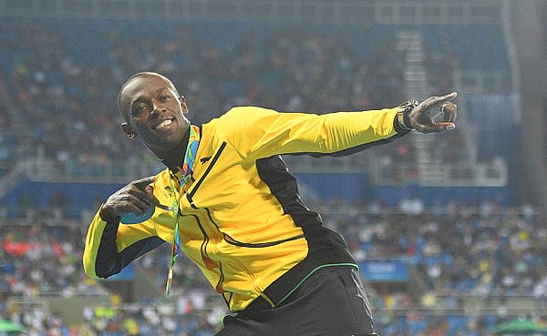 12. Rio'daki 100 metre zaferi ile birlikte, üst üste 3  kez altın madalya kazanarak bir ilk oldu!