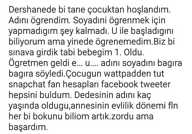 21. Mesajın sonunda kafanızda kötü karakter kahkahası yankılanıyor