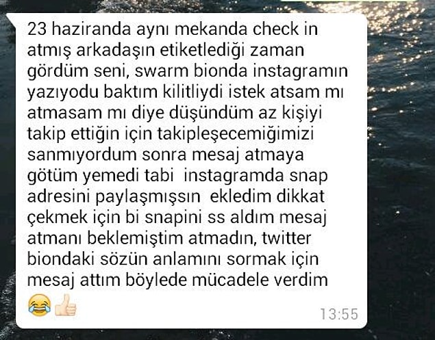 5. Erkekler de stalk'lar