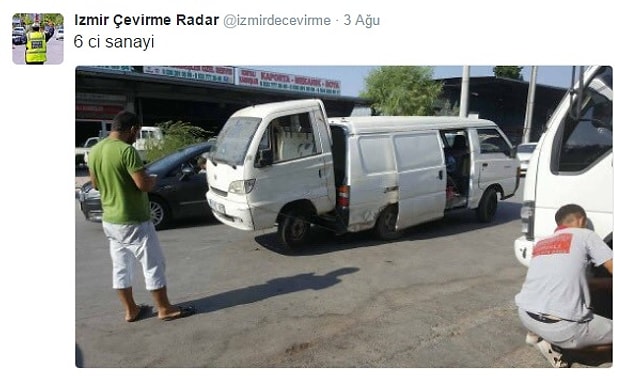 izmir cevirme radar sosyal medyada yakalar