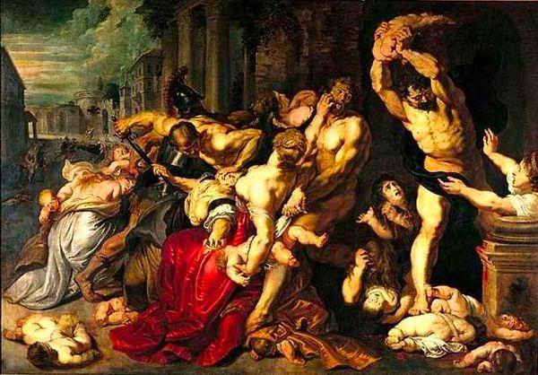 8. "The Massacre of the Innocents," Peter Paul Rubens