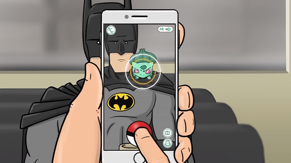 Kafede Oturup Pokemon Tartışan Batman ile Superman