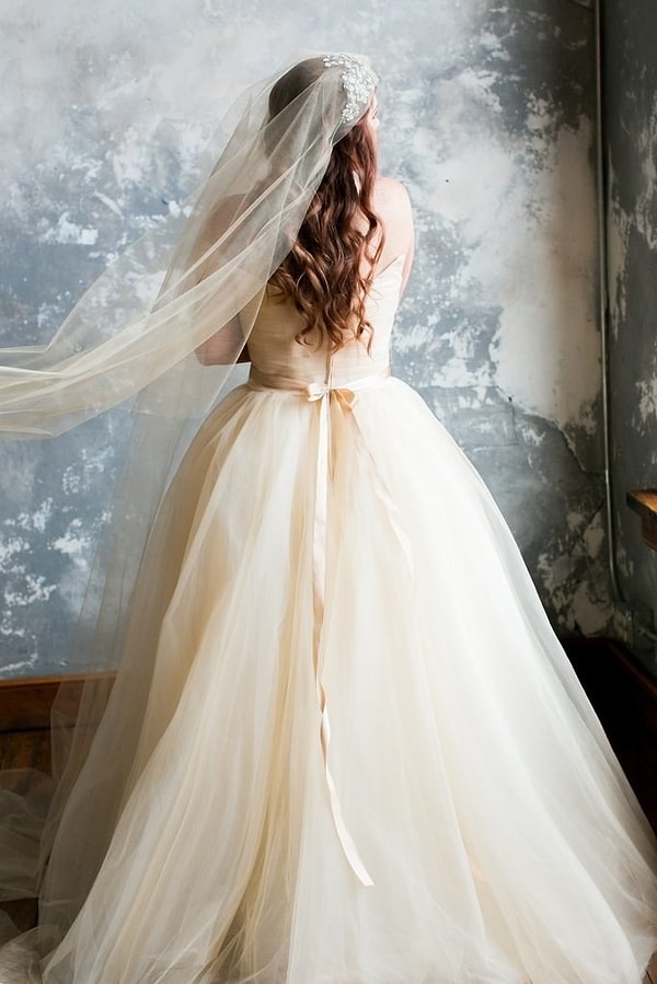 31. Безмятежное платье в романтическом стиле