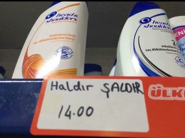 Haldır şaldır yıkayacaksın işte ne var bunda?
