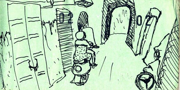 Снова улицы Салерно, повсюду мотороллеры Vespa.