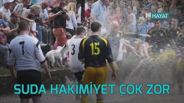 Bu Maç Futbol Sahasında Değil, Nehirde Oynanıyor!