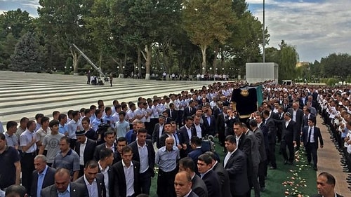 Özbekistan Lideri Kerimov Son Yolculuğuna Uğurlandı