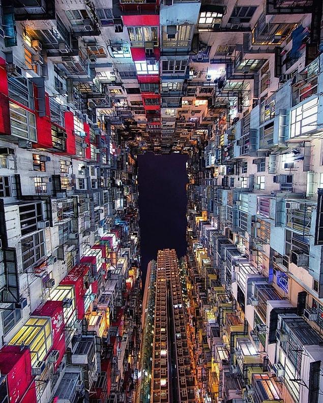 19. A visually striking city scape