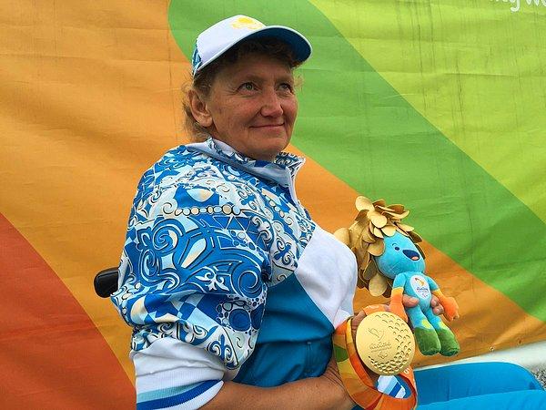 Gabidullina'nın kazandığı altın madalya aynı zamanda Kazakistan'ın Paralimpik oyunları tarihindeki ilk altın madalyası da oldu.