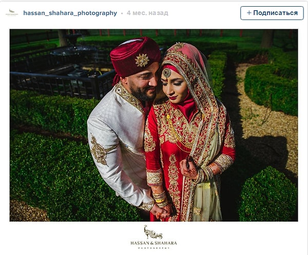 24. Она даже мужа к наряду подобрала! 💏