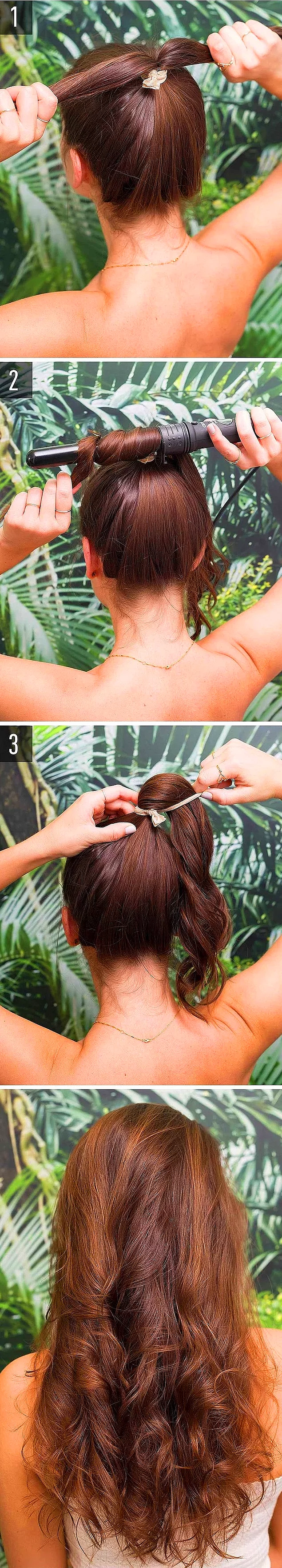 Saçlarınıza doğal dalgalar yapmanın bir diğer yolu!