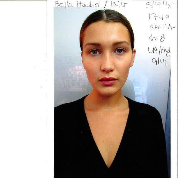 8. Young model Bella Hadid's picture is from 2 years ago.