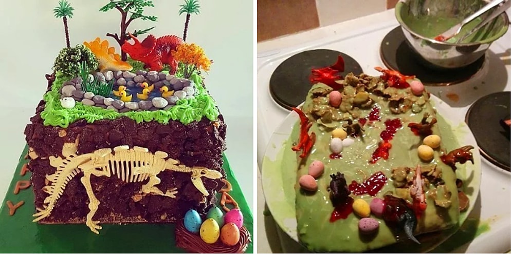 Когда торт по рецепту получается совсем не так, как на картинке