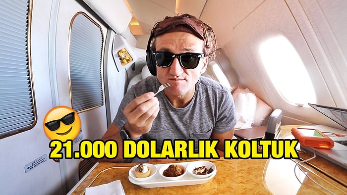 21.000 Dolarlık First Class Uçak Koltuğunda Yolculuğun Nasıl Olduğunu Merak Ediyor musunuz?