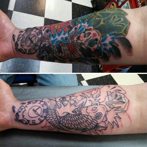 3. "Моя бывшая уговорила меня набить тату, и это было чудовищной ошибкой"