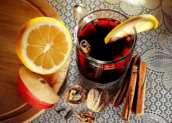 4. Безалкогольный глинтвейн