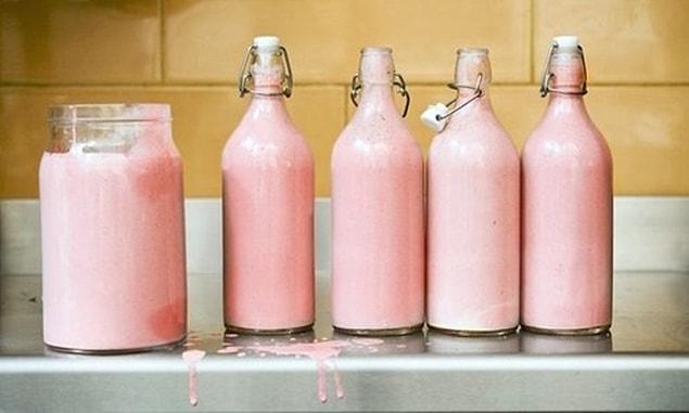 3. Hippo milk is pink.