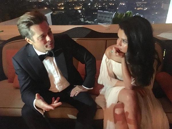 Bu iddialardan biri Brad Pitt'in Selena Gomez'le ilişki yaşadığıydı. Medya ihanet konusunda ısrarcı oldu.