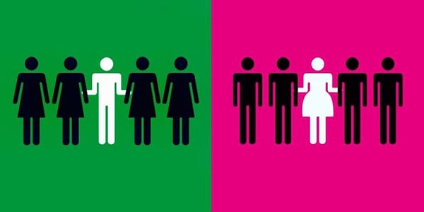 17. Мужчина в обществе нескольких женщин - парень нарасхват, женщина в компании нескольких мужчин - шлюха