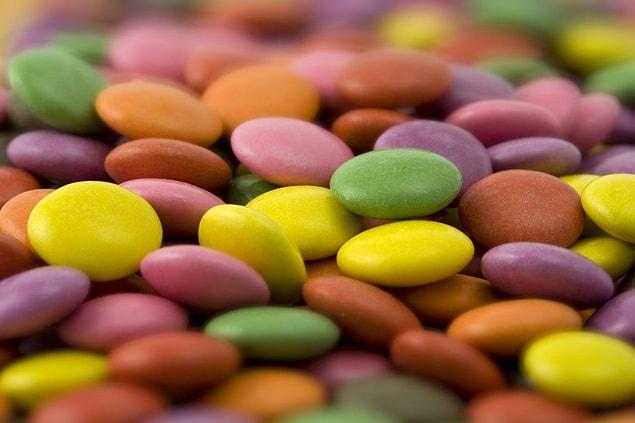 14. M&M's were discovered while trying to find a solution to provide soldiers chocolate that wouldn't melt around the 1940s.