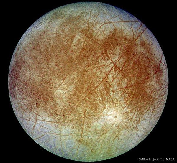 27. Galileo Uzay Aracından Jüpiter'in Europa'sı