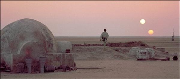 15. Star Wars'taki Tatooine gezegeni