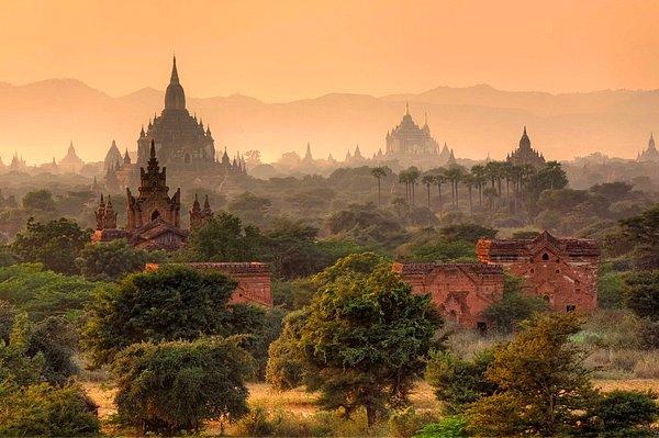 5. Bagan, Myanmar.
