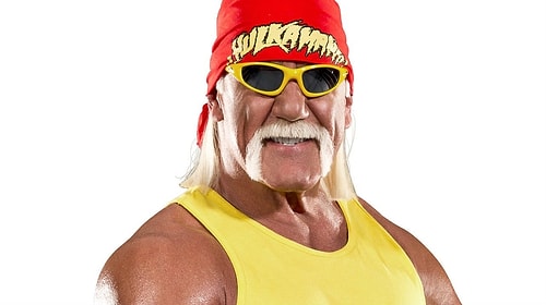 Kahküllü saç modelini anımsatan şekliyle Hulk Hogan bıyığı