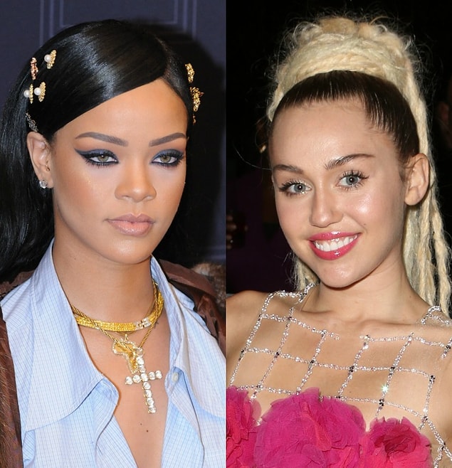 6. Miley Cyrus'ın 'dil'li geri dönüşü Wrecking Ball ve We Can't Stop şarkılarıyla olmuştu.