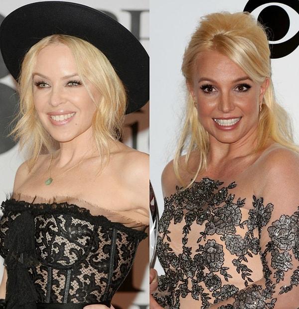 9. Britney Spears'ın müzik kariyerinin en büyük hitlerinden Toxic de aslında Kylie Minogue içindi.