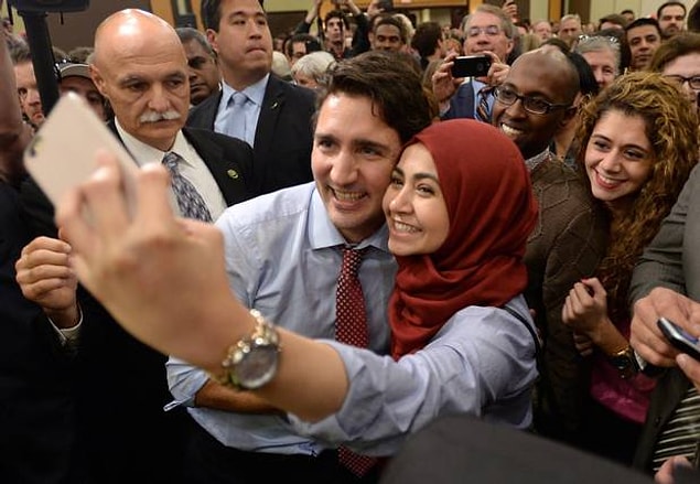 12. He stood against racism, immigration controversy and Islamophobia!