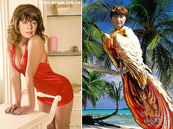 18. Секси-телочка и жар-птица