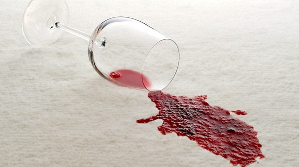 9. Удаление пятен от вина