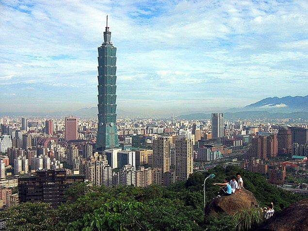 10. Taipei 101, Taipei, Tayvan