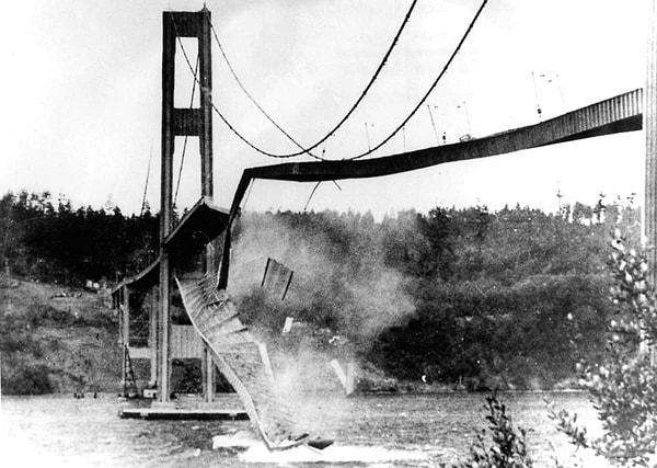 5. Tacoma Narrows Köprüsü - 1940