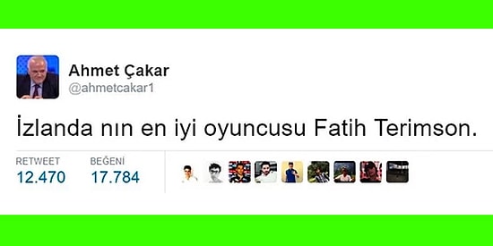 İzlanda Mağlubiyeti Sonrası Sosyal Medyada 'Fatih Terimson' Tepkileri