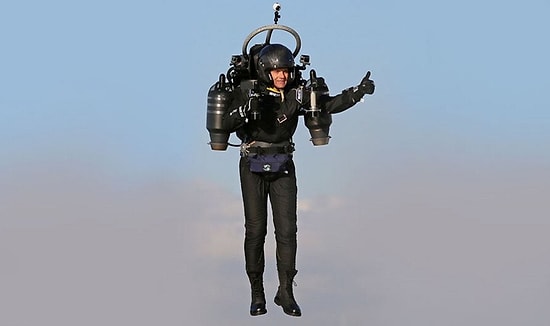 İngiltere'nin İlk Jetpack Uçuşu Yapıldı