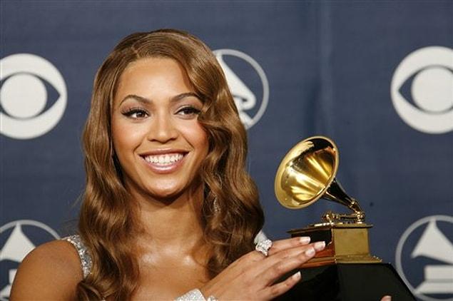 7. And this year, she was the only female singer that won 6 Grammy awards in one night.
