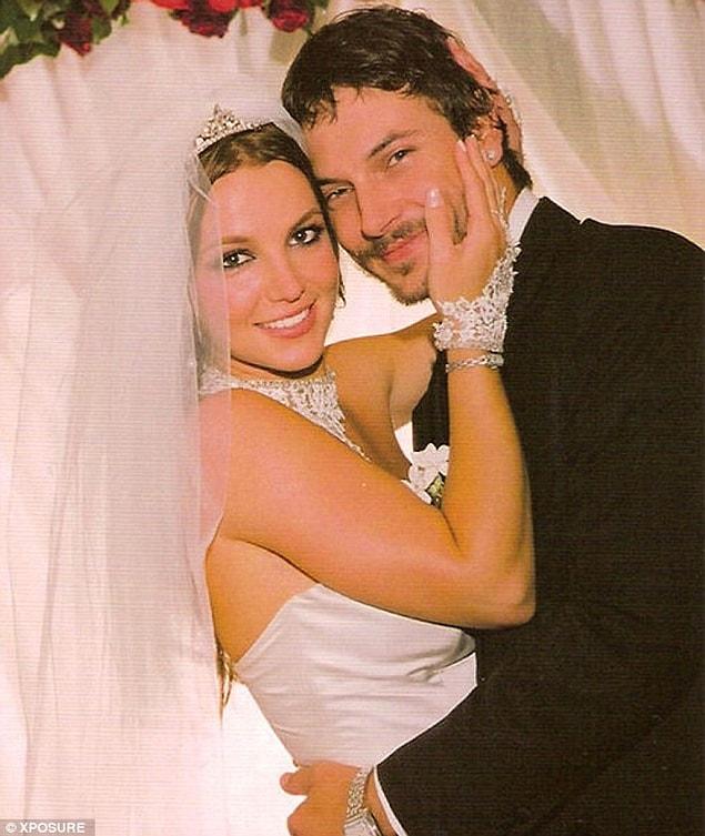 10. She was able to squeeze in another marriage in 2004. She got married to her dancer, Kevin Federline only three months after they met. Kevin was married to someone else when they met, but left his 8-month pregnant wife for Britney.