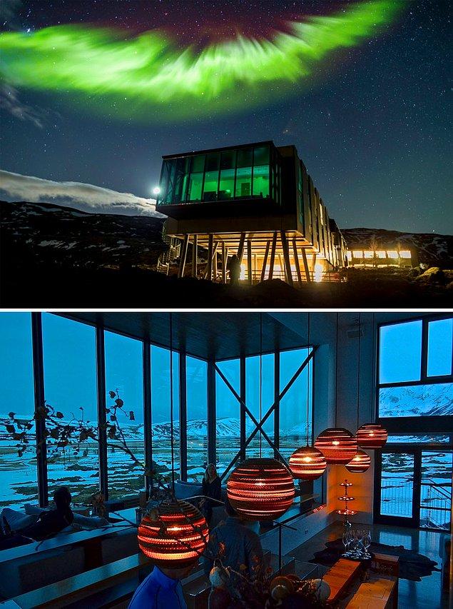 2. Ion Otel Kuzey Işıkları Barı - İzlanda