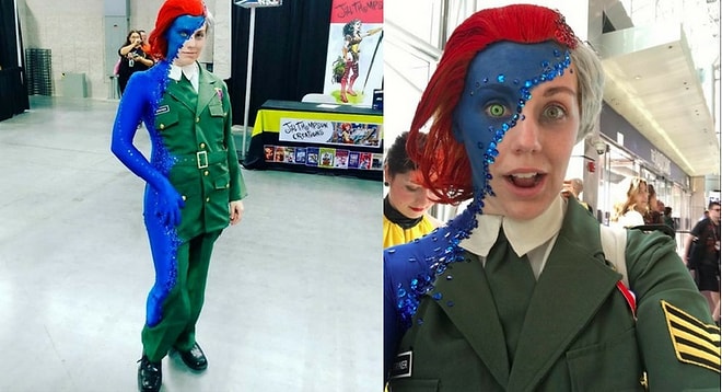 Вы не представляете, насколько это крутой косплей "Мистик"