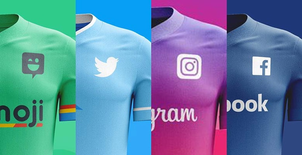 Dünyanın En Çok Kullanılan Uygulamaları İçin Tasarlanmış Hepsi Birbirinden Güzel 15 Forma