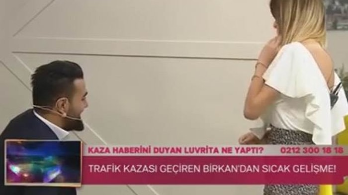 Zuhal Topal'ın İzdivaç Programında Damat Adayının Sevgilisi Talipmiş Gibi Gelip Damadın Karşısına Dikildi