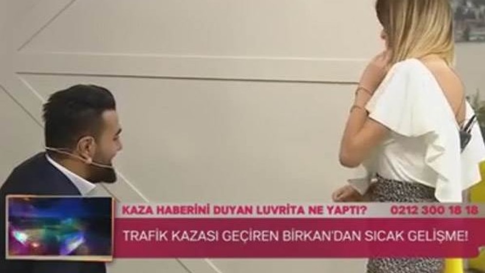 Zuhal Topal'ın İzdivaç Programında Damat Adayının Sevgilisi Talipmiş Gibi Gelip Damadın Karşısına Dikildi