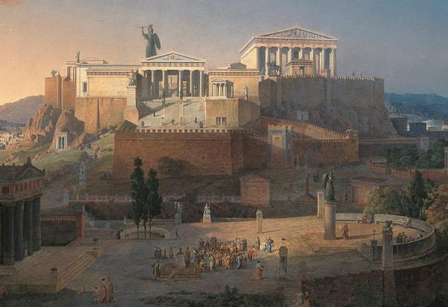 6. Ancient Greece's boys went to school at the age of 7 if they lived in Athens, or went to the barracks if they lived in Sparta.