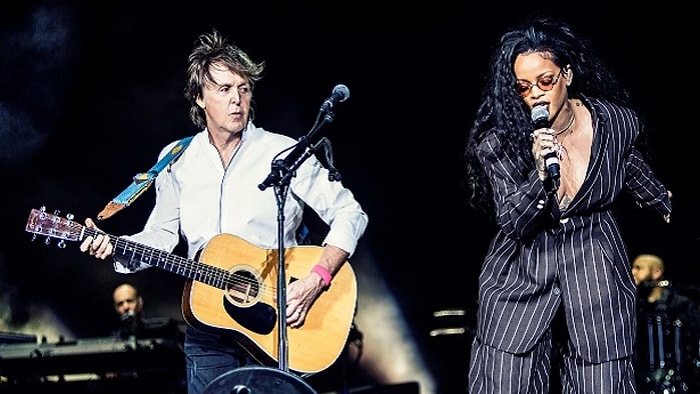 Kulaklar Bayram Edecek! Rihanna ve Paul McCartney Birlikte Söyledi