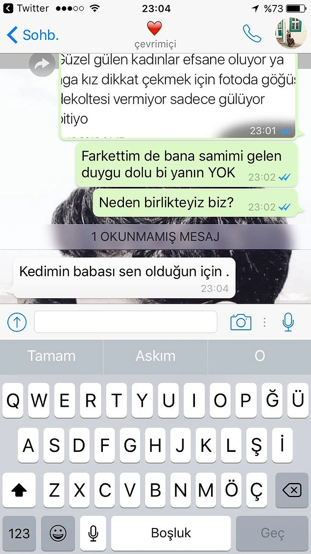 Aldın mı cevabını?