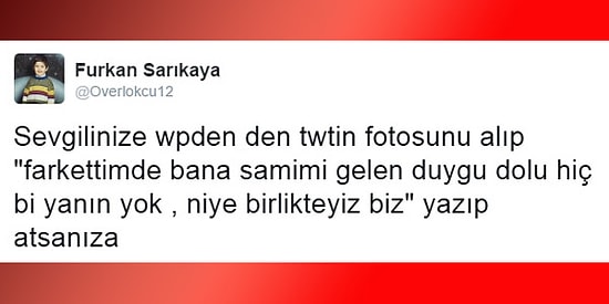 Sevgiliyi "Niye Birlikteyiz Biz" Mesajı Atarak Trolleyen Akımdan 17 Komik Paylaşım