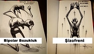 Mürekkep ve Sanatı Buluşturan Inktober'dan Psikolojik Rahatsızlıkları Resimleyen 17 Çizim