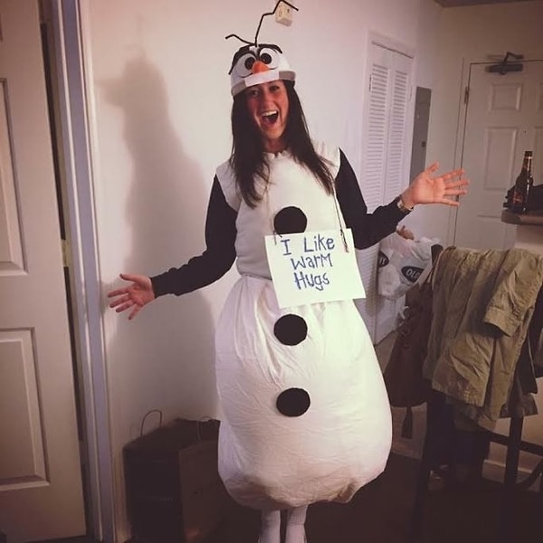 13. Самодельный Олаф